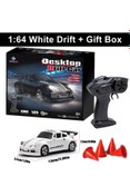 Resim Shem 1/64 2.4G Yüksek Hızlı Drift Rc Araba 4WD Uzaktan Kumanda Dört Tekerlekten Çekiş Yarış Modeli Sarjlı 