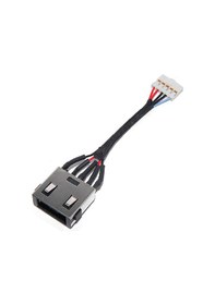 Resim Lenovo Y40-80, Y4080, 20399, 20408, 80fa, 80fn Uyumlu Power Jack Şarj Soketi Kablolu 