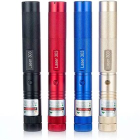 Resim Laser Point Lazer 303 Şarjlı Güçlü Lazer Kalem + Şarj Aparatı – Siyah 