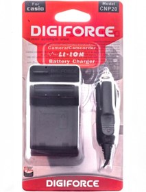 Resim DIGIFORCE Casio Np-20 Kamera Batarya Şarjz Cihazı 