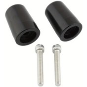 Resim Xuweiwei Black Motosiklet Gidon Tıkacı 600g Ağırlık Dengeleyici Z250 Z750 Z800 Z900 Nınja400 Uyumlu 