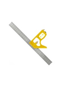 Resim Göbeklady 300mm Ayarlanabilir Kombinasyon Kare Açı Cetvel Diy Hassas Ağaç İşleme Cetvel Marangoz Aletleri Paslanmaz Çelik Ölçme Aletleri 