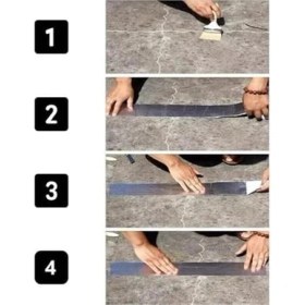 Resim Daders Home Yüksek Sıcaklık Dayanan Su Geçirmez Alüminyum Folyo Çatı Duvar Çatlak Onarıcı Yalıtım, 2 Metre ve 5 Metre Seçeneğiyle, Boru Yalıtımı, Yalıtım Yünleri, Panel Yalıtımı (2 Metre) 