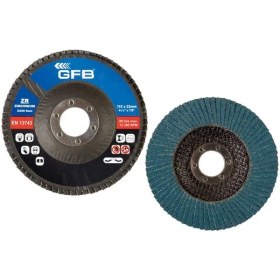 Resim Gfb Zk 60 Flap Disk 115X60 Zirkonyum 10 Adet 