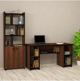 Resim Kalender Dekor Avel-twins Mayra 145 Cm Çalışma Masası Takımı Avtm05 