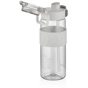 Resim Shotay ST-7238 800ml Beyaz Pipetli Tritan Matara 