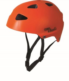 Resim SARİSSA BİSİKLET Cool Çok Amaçlı Kask Çocuk Bisiklet Kaskı Scooter Paten Kaskı Turuncu Renk 