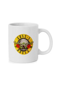 Resim Guns N' Roses Baskılı Kupa Bardak Beyaz 