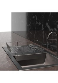 Resim Teknotel Tek Katlı Bulaşıklık Tabaklık Krom Kb095 Çok Renkli 