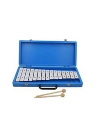 Resim Beyaz 15 Tuşlu Metalofon Çantalı 