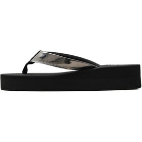 Resim Bueno Shoes Platin Parlak Ayna Kadın Parmak Arası Terlik 26wt202644 