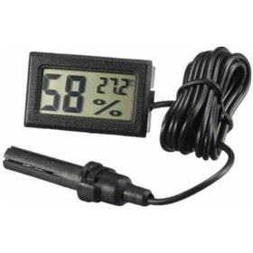 Resim Rfkumanda-Dijital Ekran Sıcaklık Nem Ölçer - Termometre Higrometre Kuluçka 