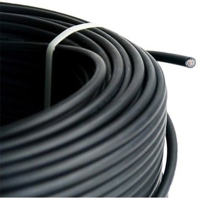 Resim State 1x6 Mm2 Dc Kablo Siyah 3 Metre Parça Konnektörsüz 