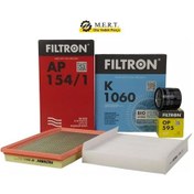 Resim Nissan Primera 1.6 Benzinli Filtron Filtre Bakım Seti 2003-2007 (491516322) 