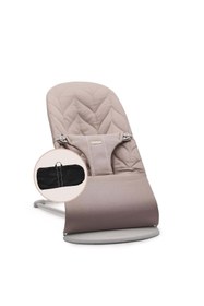 Resim BabyBjörn Bliss Ana Kucağı Petal Woven Cotton Çantalı Sand Grey 