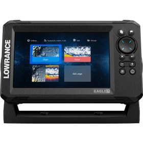 Resim Lowrance Eagle 7 Balık Bulucu Gps 83/200 Türkçe Menü 