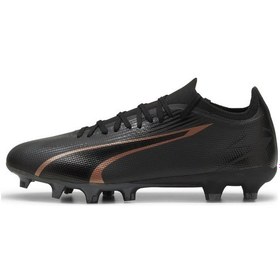 Resim Puma Ultra Match Fg/ag Erkek Siyah Krampon 10775402 Siyah 