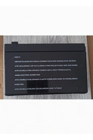 Resim ORBUS Pilsan Akülü Ranger ve Panther Için Kablo Ve Termik 12 Volt Akü 7 Amper / 7 Ah -batarya 