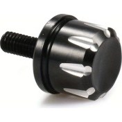 Resim Tongdashop Cnc Evrensel Motosiklet Arka Çamurluk Cıvata Başlığı Siyah Harley 