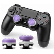Resim 2pcs Joystick Grip For Ps5 Ps4 Controller, Silicone Thumb Grips Caps Cover Analog Stick For Playstation 5, Playstation 4 Controller 