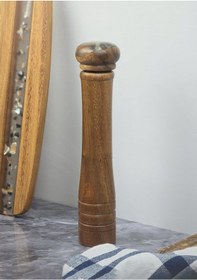 Resim Akasya Baharat Değirmeni Takımı - Tuzluk Seti - 25 + 20 Cm 