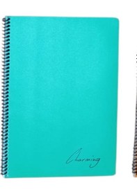 Resim Tokaç A4 Pp Kp Spiralli 72 Yp Çizgili Defter-yeşil 
