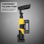 Resim Yunjin Shop JC309A Stili Dağ Bisikleti Şişirme Taşınabilir Mini Balon Futbolu Için Uygun Mavi Top N66 (Yurt Dışından) 