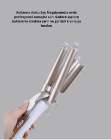 Resim Kanonik Education Her Saç Tipine Uygun, Hızlı Isınan Bukle Yapıcı - Evde Kuaför Kalitesinde Sonuç 