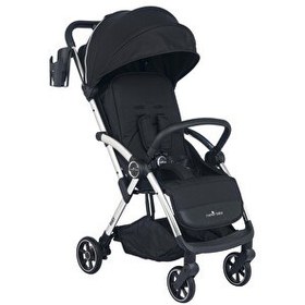Resim Merkür Bebe Tek Tuşla Otomatik Katlanan Ruby Kabin Boy Bebek Arabası Siyah 