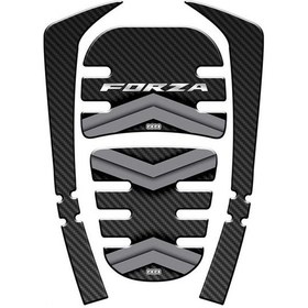 Resim Gogo Tank Pad 008 Siyah-gri Desenli Honda Forza 2021-2022 