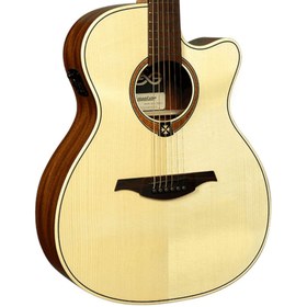 Resim LAG GLA T70ACE Tramontane Auditorium Elektro Akustik Gitar 