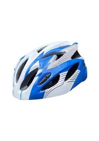 Resim Ayarlanabilir Çocuk Bisiklet Scooter Sürme Güvenlik Koruyucu Kask Beyaz - Mavi 