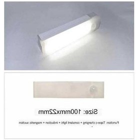 Resim Willowhaven Bej Sanat İnsan Vücudu İndüksiyon Taşınabilir El Şarj Gece Işık Şeridi Manyetik Emme Koridor Merdiven Şarap Dolabı Dolap Işığı 10cm Bej 