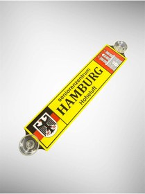 Resim OTO SÜSLEN İSTANBUL PVC Vantuzlu Arma Hamburg 20cm 