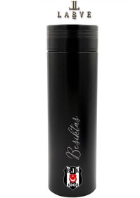 Resim Beşiktaş ÖZEL SERİ LİSANSLI LOGO BASKILI ÇELİK TERMOS KİLİTLİ KAPAK 500ML YENİ SEZON 