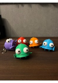 Resim R.e.p.o. Robot Heykelcik Ve Anahtarlık Korku Oyunu 