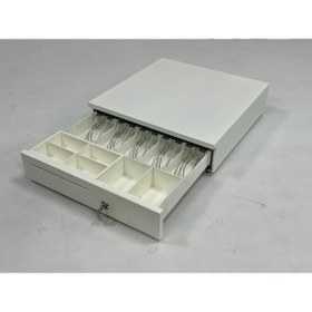 Resim TREND IROMX W56PRC 5 HAZNELİ PARA ÇEKMECESİ METAL BEYAZ 