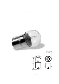 Resim Sinyal Ampülü Turuncu 12v 10 W Tek Duy Düz Tırnak 