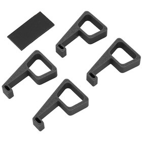 Resim Tenfowee Ps4 Slim İçin Isı Dağıtımı Ayakları - 4'lü Set Yüksek Doğruluk 3d Baskı Abs Malzeme - Konsole İyi Havalandırma Sağlar - Kayma Engelleme Paspaslı 