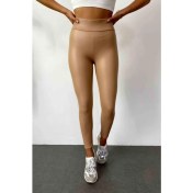 Resim Ezel Glory Kadın Yüksek Bel Içi Şardonlu Fırsat Ürün Toparlayıcı Tayt 