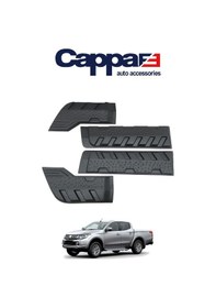 Resim Cappafe L200 2015-2019 Kapı Koruma Dodik Uv Kat. Abs 4 Parça 