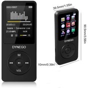 Resim Dynego Mp3 Mp4 Player Bluetooth Çalar Ses Kayıt Ve Hoparlör Şarjlı Dahili 8gb Fm Radyolu 