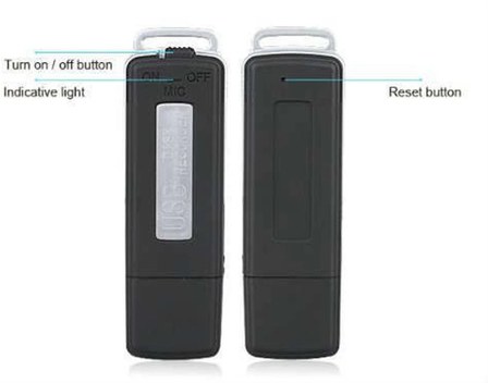 Roxy RXY-012 Ses 8 GB Kayıt Cihazı