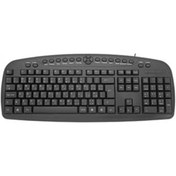 Resim Hepta Collection Frisby Fk-134au, Arapça Kablolu Multimedia Ofis Klavye 
