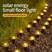 Resim 30 Adet Güneş Enerjili LED Yol Işıkları - Enerji Tasarruflu Dış Mekan Çim Dekorasyonu, Sıcak Parıltılı Güneş Enerjili Zemin Lambaları Noel ve Yıl Boyunca Kullanım İçin, Ücretsiz Kablolama ve Elektrik Ücretleri, Bayramlık Süsleme | Dekoratif Dış Mekan Lambaları | Plastik Yapı 
