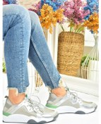 Resim Fox Shoes Gri Kumaş Kadın Spor Ayakkabı M973510304 