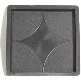 Resim Plastik Parke Taşı Kalıbı Tretuar Yıldız 3 Cm(10Ad) 