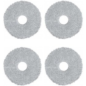Resim Dreame D20 Ultra 4 Adet Mikrofiber Mop Bez 