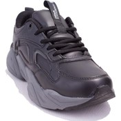 Resim Lumberjack Dakota Pu Siyah Ortopedik Günlük Kadın Spor Ayakkabı 001 