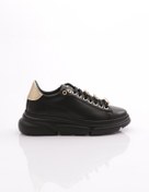 Resim Dgn Kadın Kalın Kristal Taşlı Sneakers Ayakkabı Siyah Siyah 15299753118 